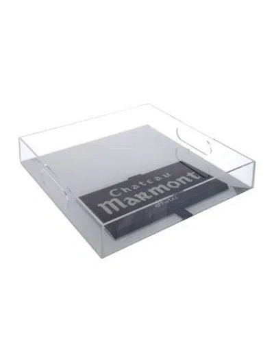 Pre-owned Nicole Sassaman Chateau Marmont Hotel Tray In Multi