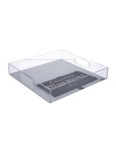 Pre-owned Nicole Sassaman Chateau Marmont Hotel Tray In White
