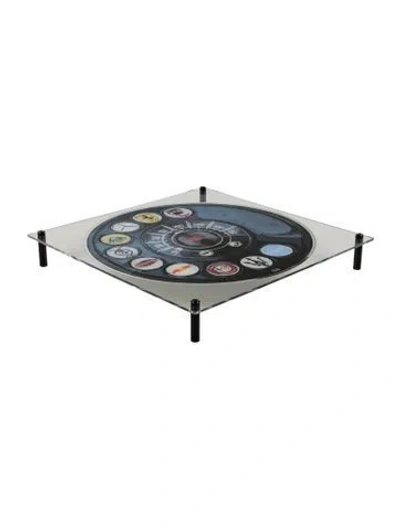 Pre-owned Nicole Sassaman Iconic Racing Brands And Drivers Tray In Black