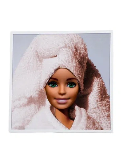 Pre-owned Nicole Sassaman Lenticular Barbie Picture In Multi