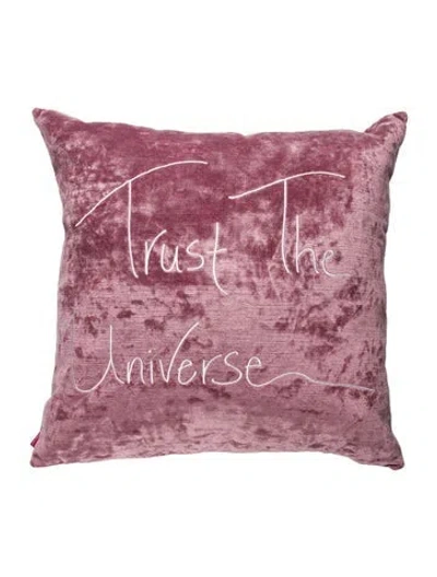 Pre-owned Nicole Sassaman Printed Throw Pillow In Multi