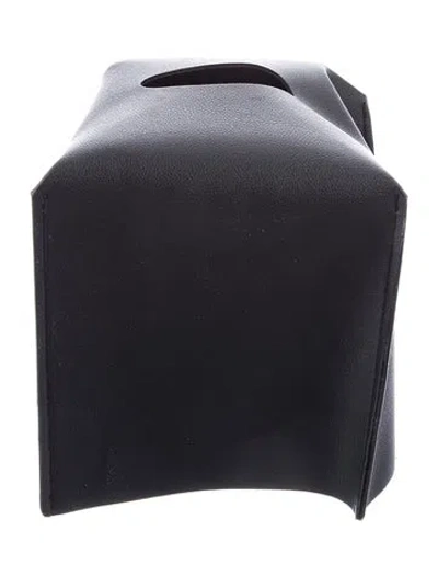Pre-owned Nicole Sassaman Tissue Box Cover In Black