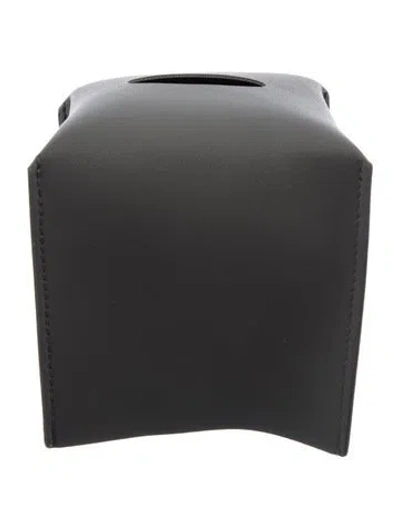 Pre-owned Nicole Sassaman Tissue Box Cover In Gray