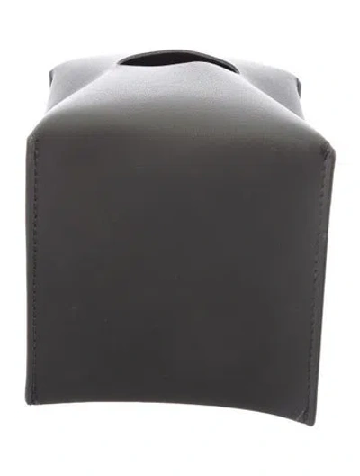 Pre-owned Nicole Sassaman Tissue Box Cover In Gray