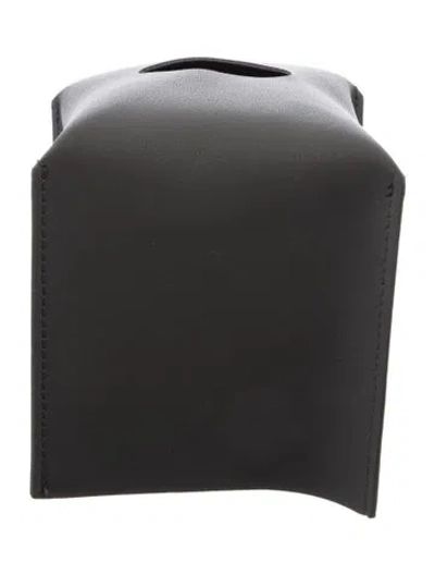 Pre-owned Nicole Sassaman Tissue Box Cover In Gray