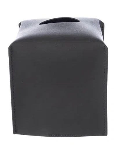 Pre-owned Nicole Sassaman Tissue Box In Gray