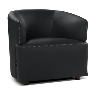 Nicoletti Corona Leather Swivel Chair