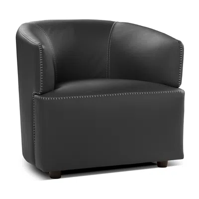 Nicoletti Corona Leather Swivel Chair