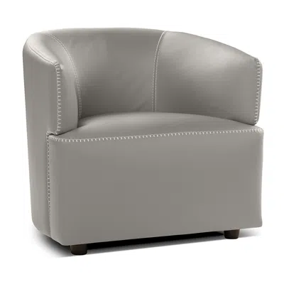 Nicoletti Corona Leather Swivel Chair