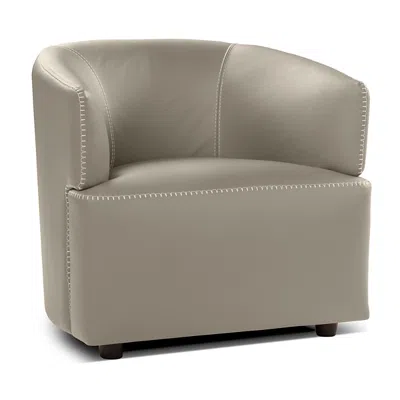 Nicoletti Corona Leather Swivel Chair