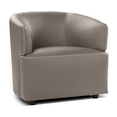 Nicoletti Corona Leather Swivel Chair