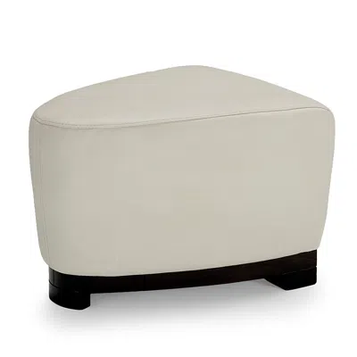Nicoletti Hollister Ottoman In Torello Black