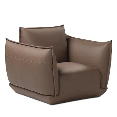Nicoletti L'eclair 100 Accent Chair In Brown