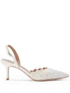 Nicoli 70mm Rimini Pumps In White