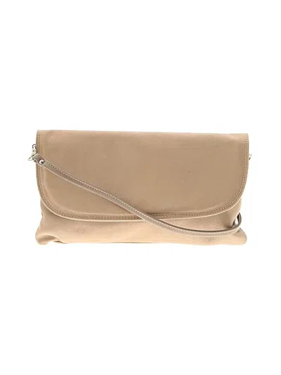 Pre-owned Nicoli Leather Crossbody Bag In Tan