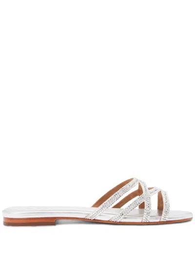 Nicoli Sidnee Slides In Silver