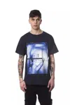 Nicolo Tonetto Round Neck Printed T-shirt In Black