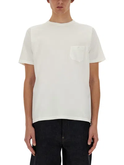 Nigel Cabourn Basic T-shirt In White