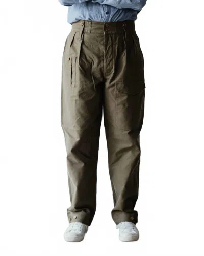 Nigel Cabourn British Army Pant In Green