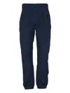Nigel Cabourn Pleated Straight-leg Trousers In Blue