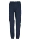 Nigel Cabourn Pleated Straight-leg Trousers In Blue