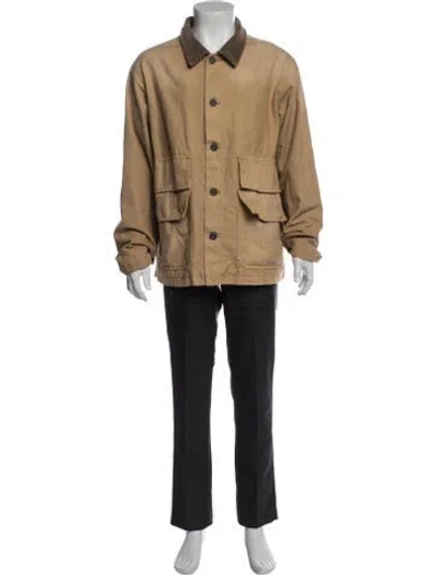 Pre-owned Nigel Cabourn Utility Jacket In Brown/neutrals