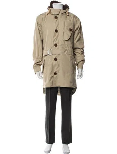 Pre-owned Nigel Cabourn Wool Parka In Neutrals