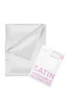 Night Satin Pillowcase In White