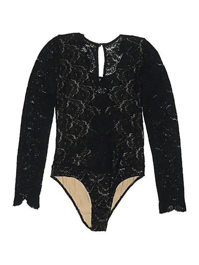 Pre-owned Nightcap Bodysuit In Black