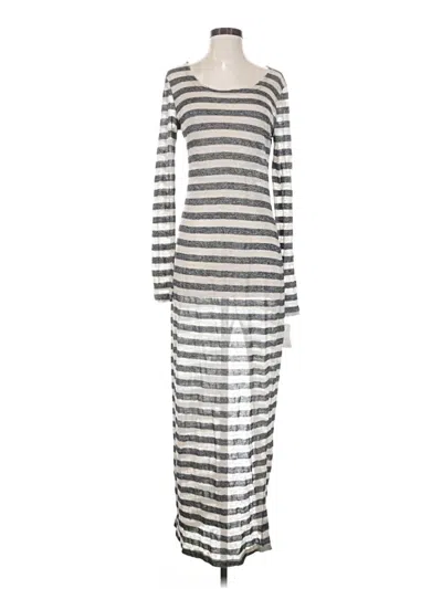 Pre-owned Nightcap Casual Dress In Silver