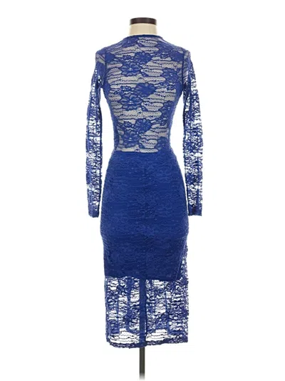 Pre-owned Nightcap Cocktail Dress In Blue
