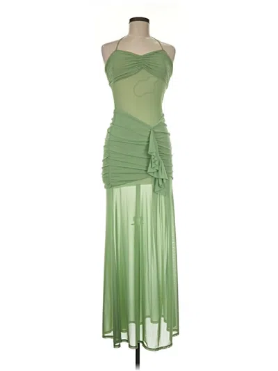 Pre-owned Nightcap Cocktail Dress In Green
