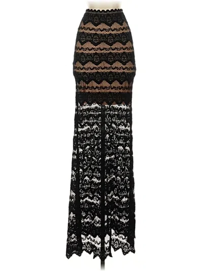 Pre-owned Nightcap Formal Skirt In Black