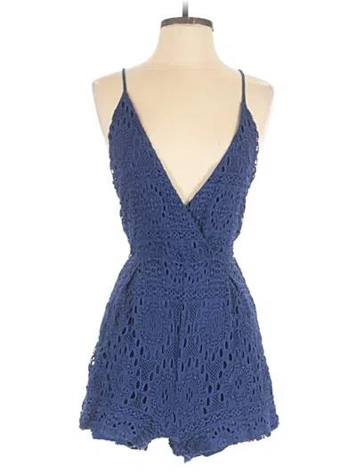 Pre-owned Nightcap Romper In Blue