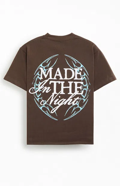 Nightlab Men's Moon T-shirt In Brown