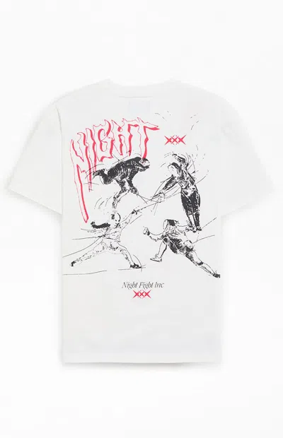 Nightlab Men's Nightfighter T-shirt In White