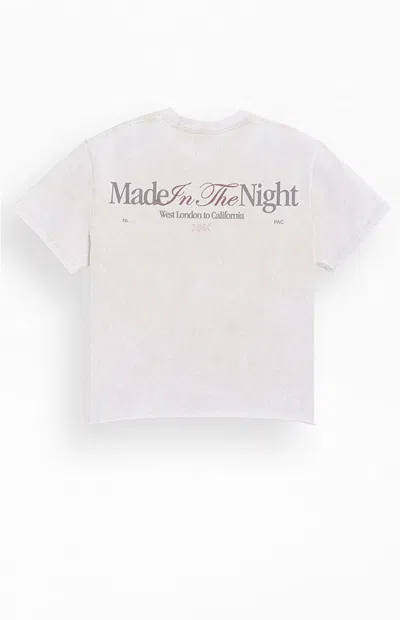 Nightlab Men's X Pacsun M.i.t.n. T-shirt In Cream In White