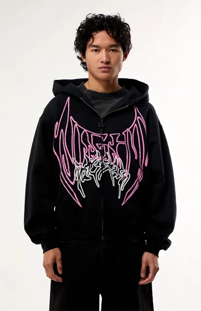 Nightlab Men's X Pacsun Night Reaper Zip Up Hoodie In Black