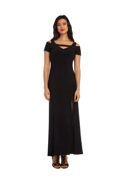 Nightway Long Mother Of The Bride Formal Gown 21519 In Black