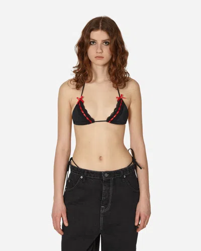 Nii Hai Lingerie Bikini Black / Red In Multicolor