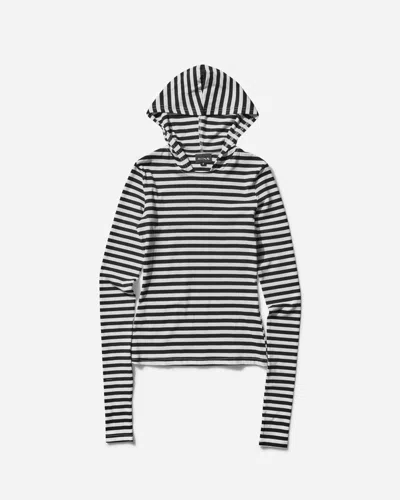 Nii Hai Women S Striped Bella Top Black / White In Multicolor