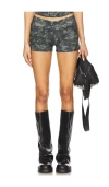 Niihai Booty Shorts In Camo