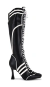 Niihai Boots Boxer In Black,white