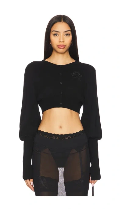 Niihai Bubble Cardi In Black