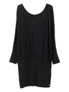Niihai Womens Black Charli Forever Stretch-jersey Mini Dress Xs