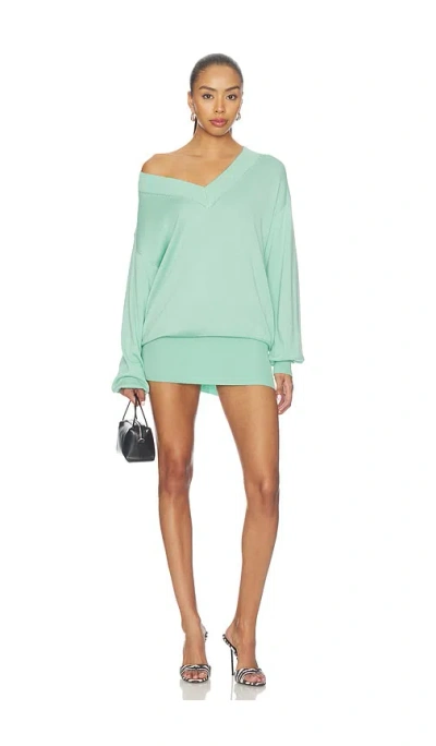 Niihai Deep Jumper In Aquamarine