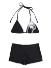 Niihai Dog-print Bikini Set