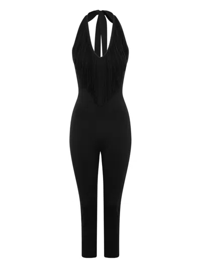 Niihai Fringed Halterneck Jumpsuit