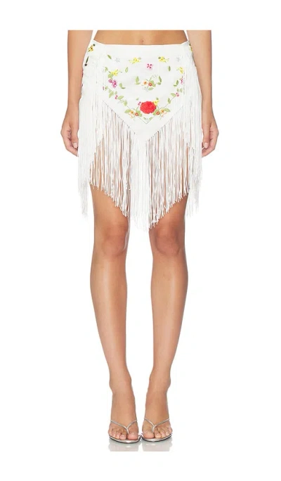 Niihai Lara Skirt In White
