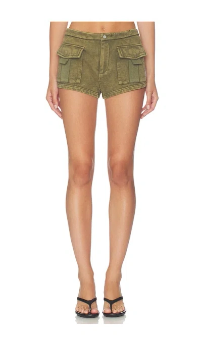 Niihai Micro Booty Short In Green